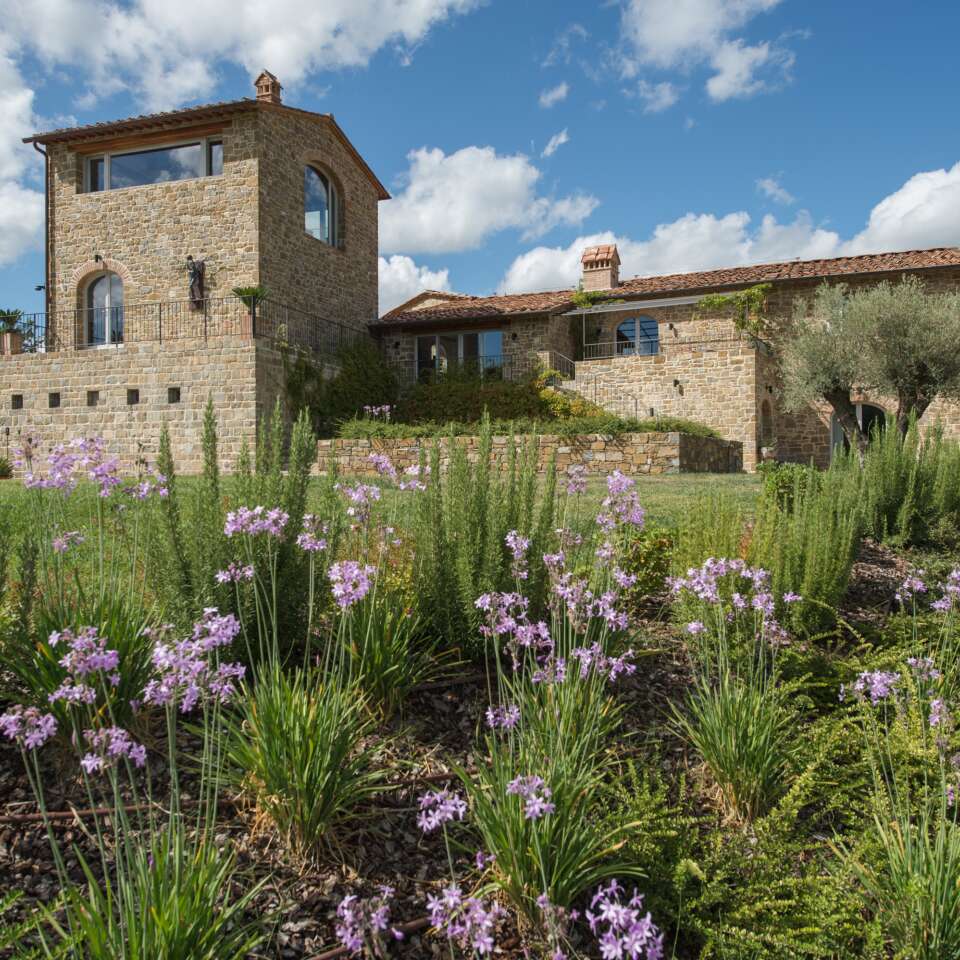 luxury vacation villa in Chianti