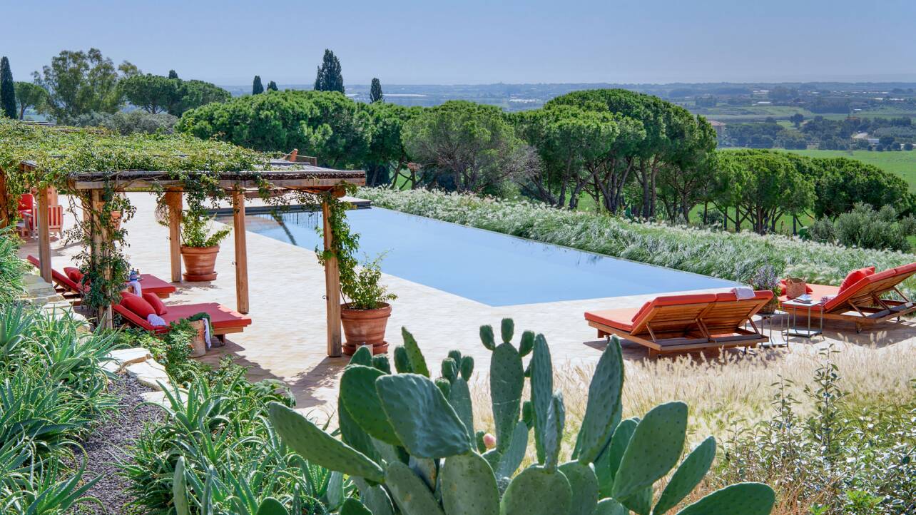 Luxury villa Sesamo for rent in Tuscany, Capalbio Home In Italy
