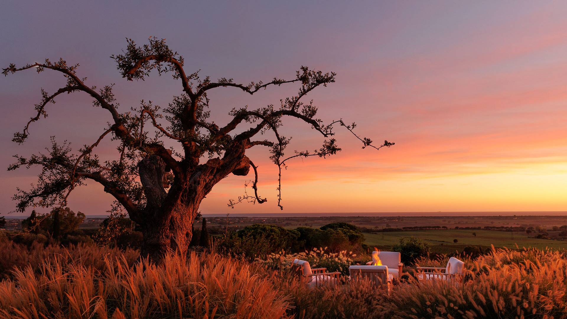 picturesque scenario around Villa Sesamo