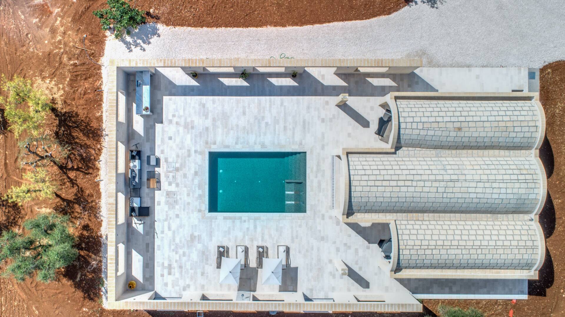 luxury villa Giove for rent in Puglia