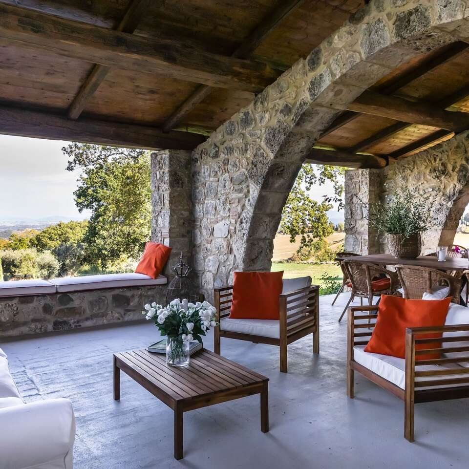 luxury vacation villa Saracino, Tuscany