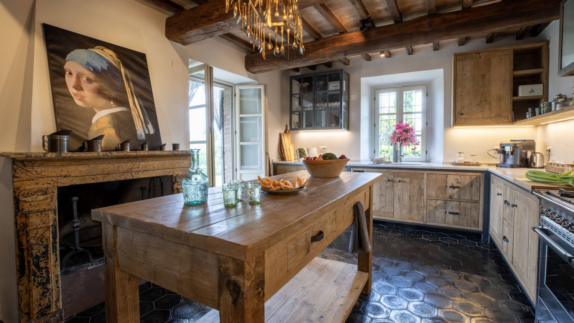 main villa kitchen