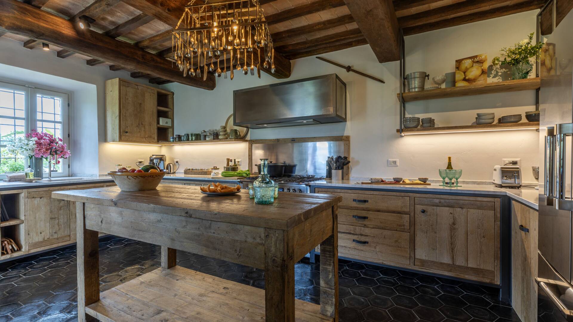 main villa kitchen