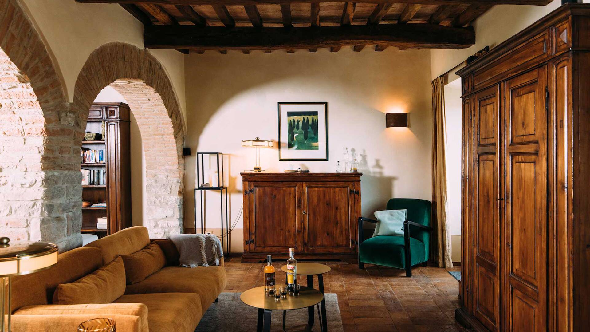 main villa living room