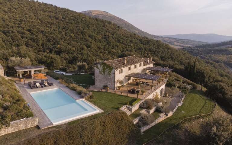 view over luxury Villa Mastino