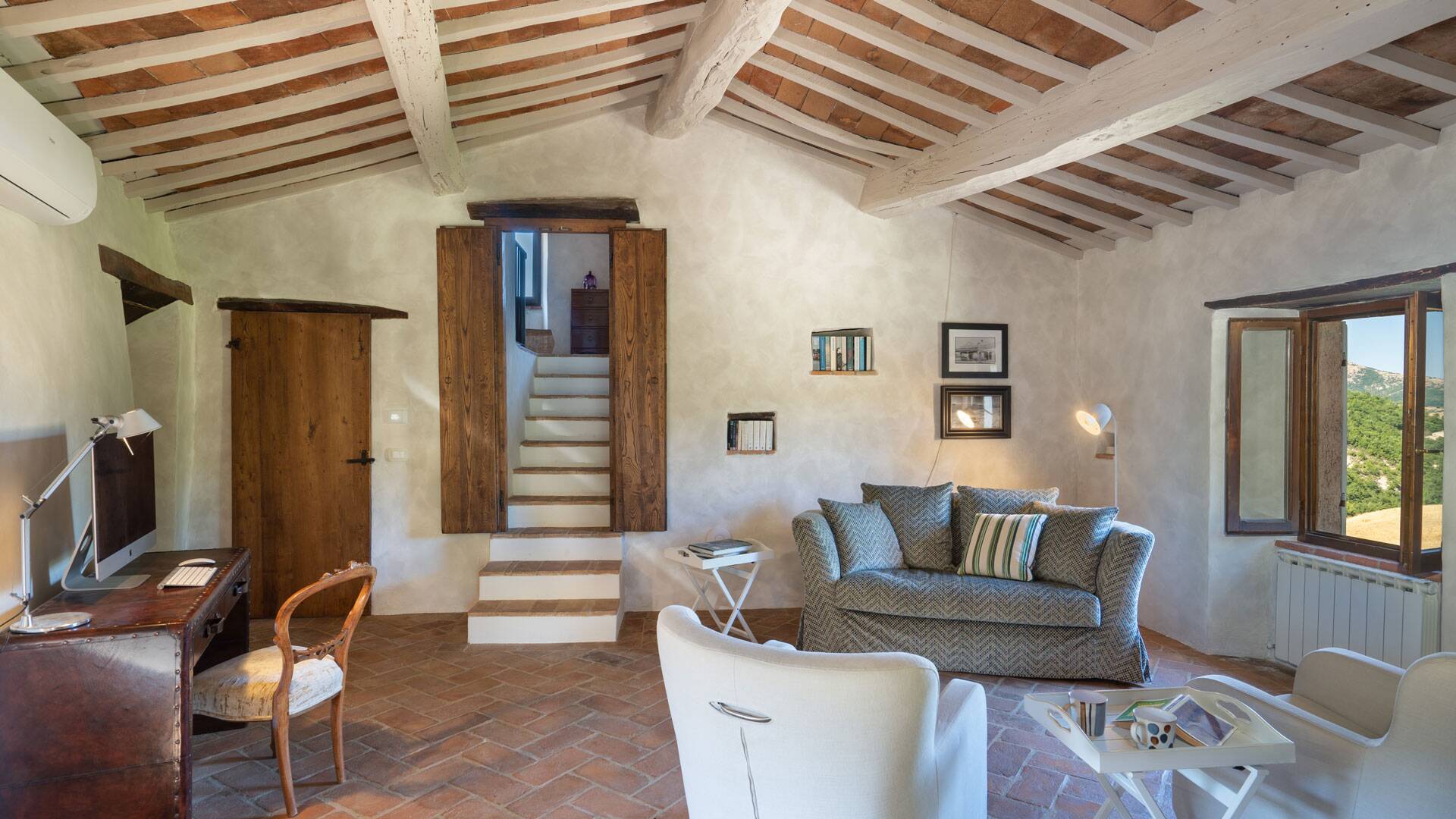 first floor, master bedroom with its own sitting room