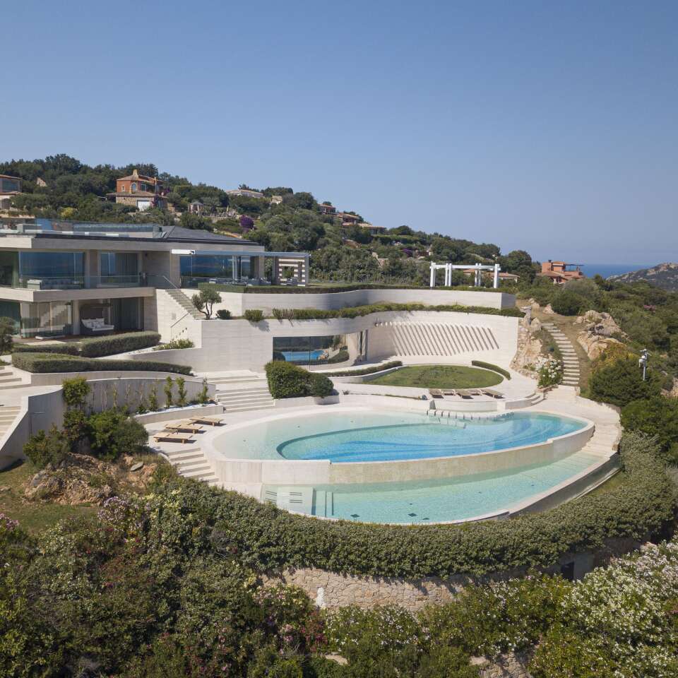 luxury vacation villa Sardinia