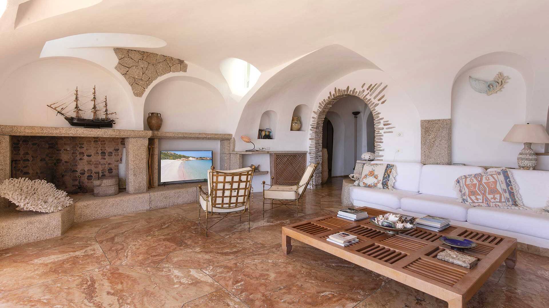 living room of Villa Gianna
