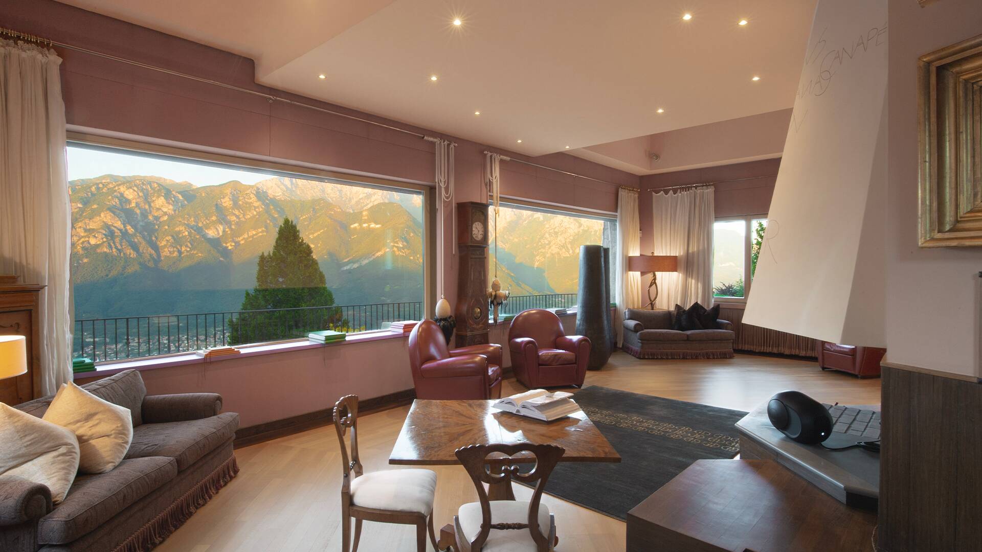 living room, first floor