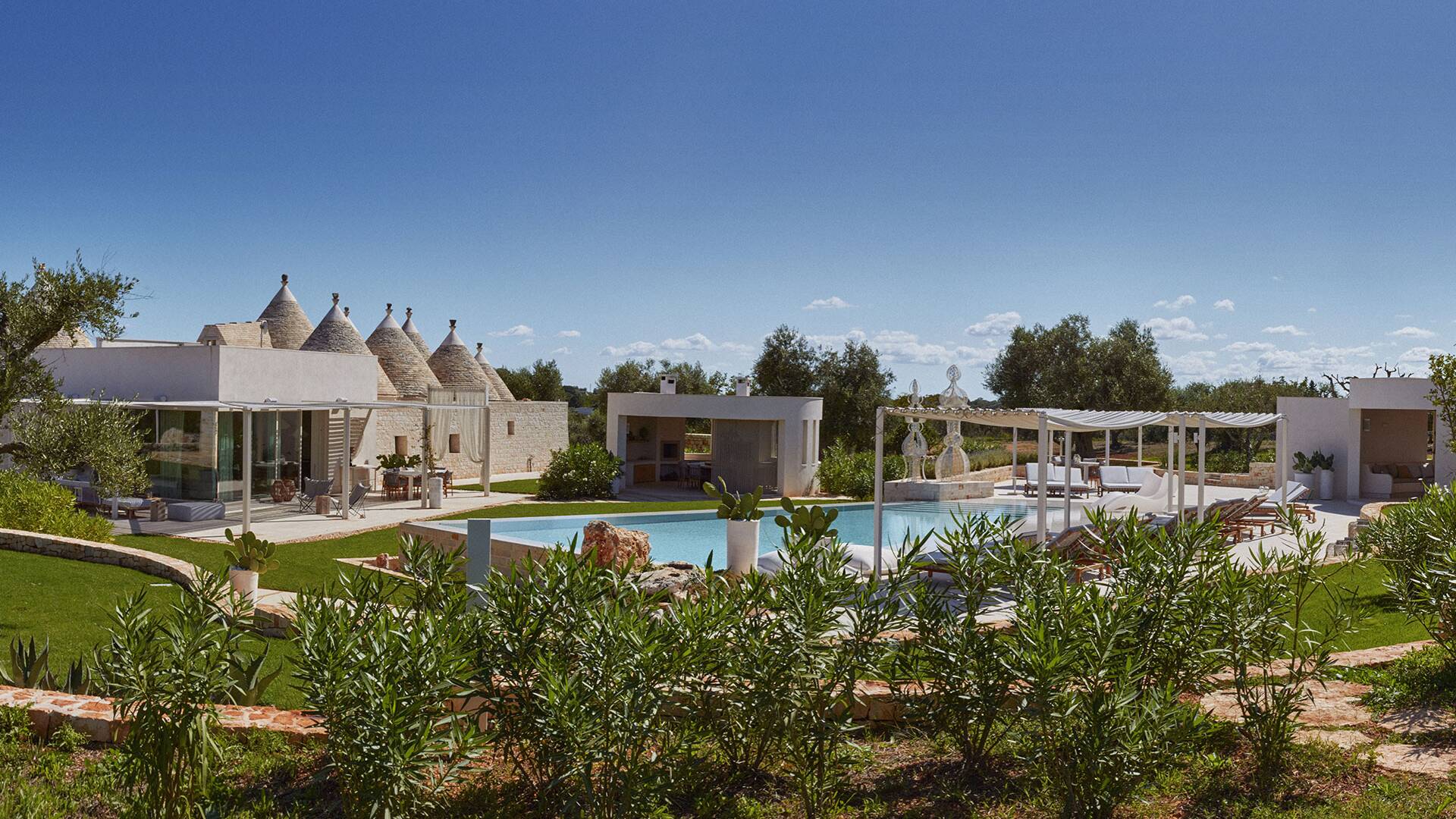 luxury vacation villa in Puglia