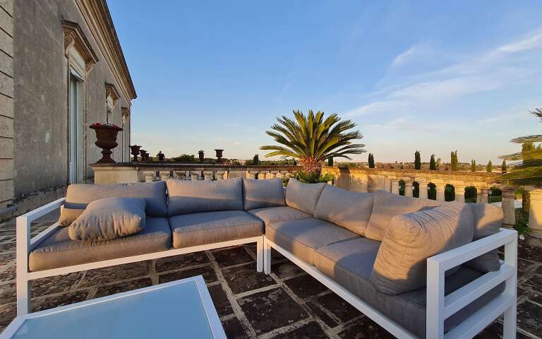 lovely external sitting area