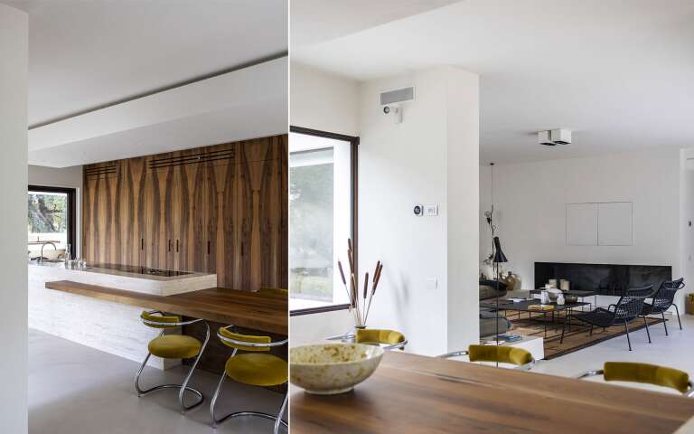 luxury dining and sitting area