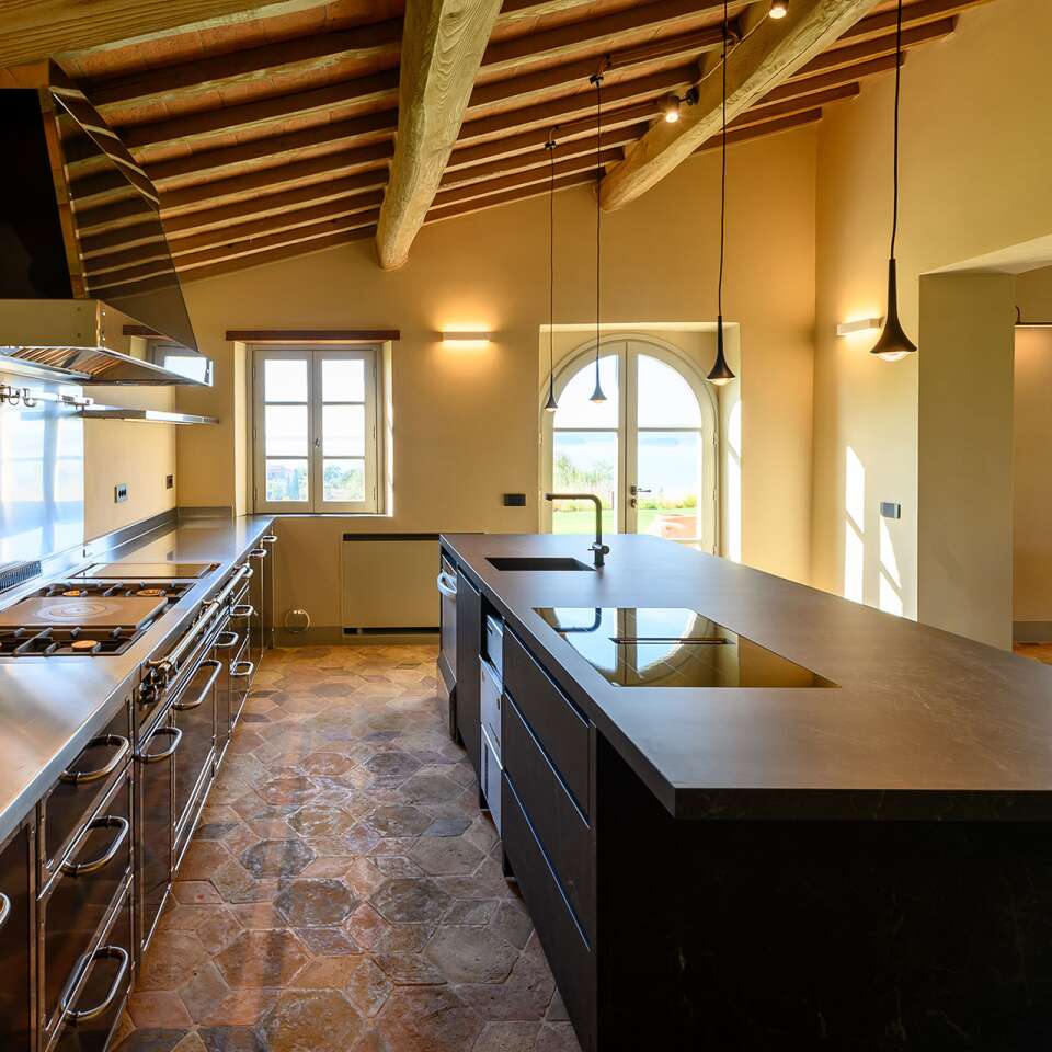 fully-equipped kitchen