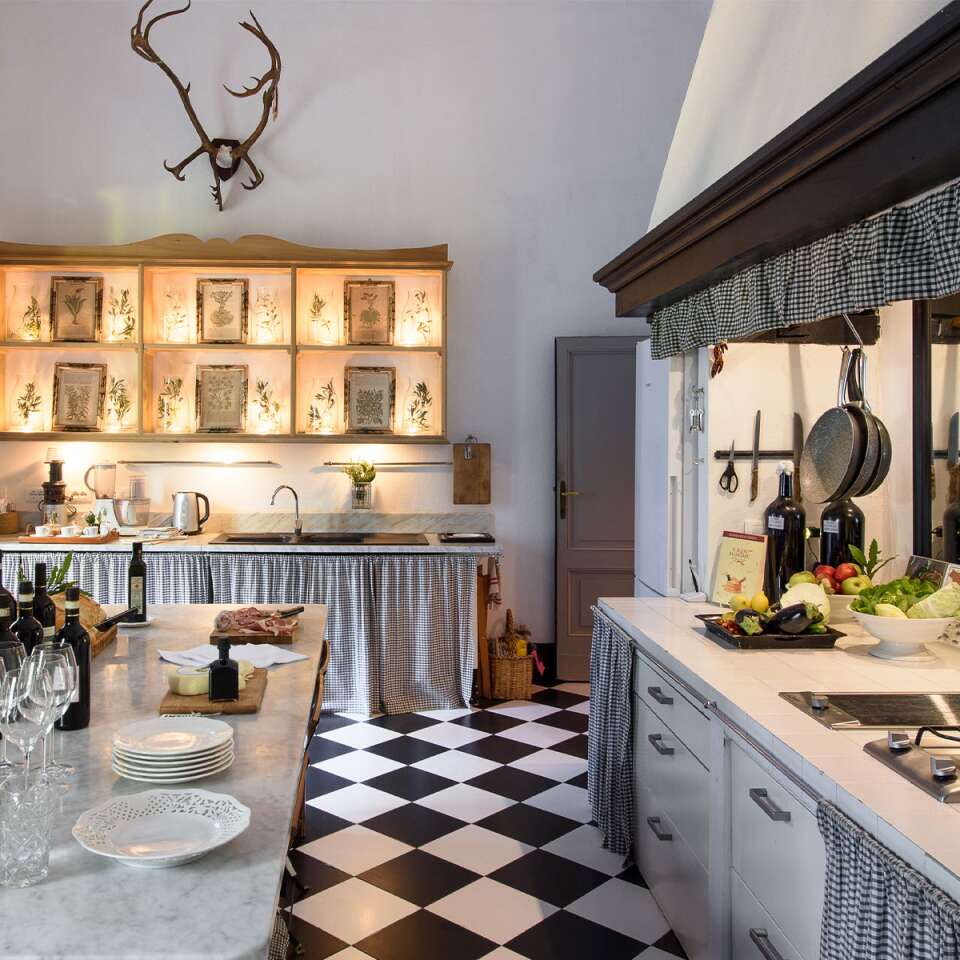 fully-equipped kitchen