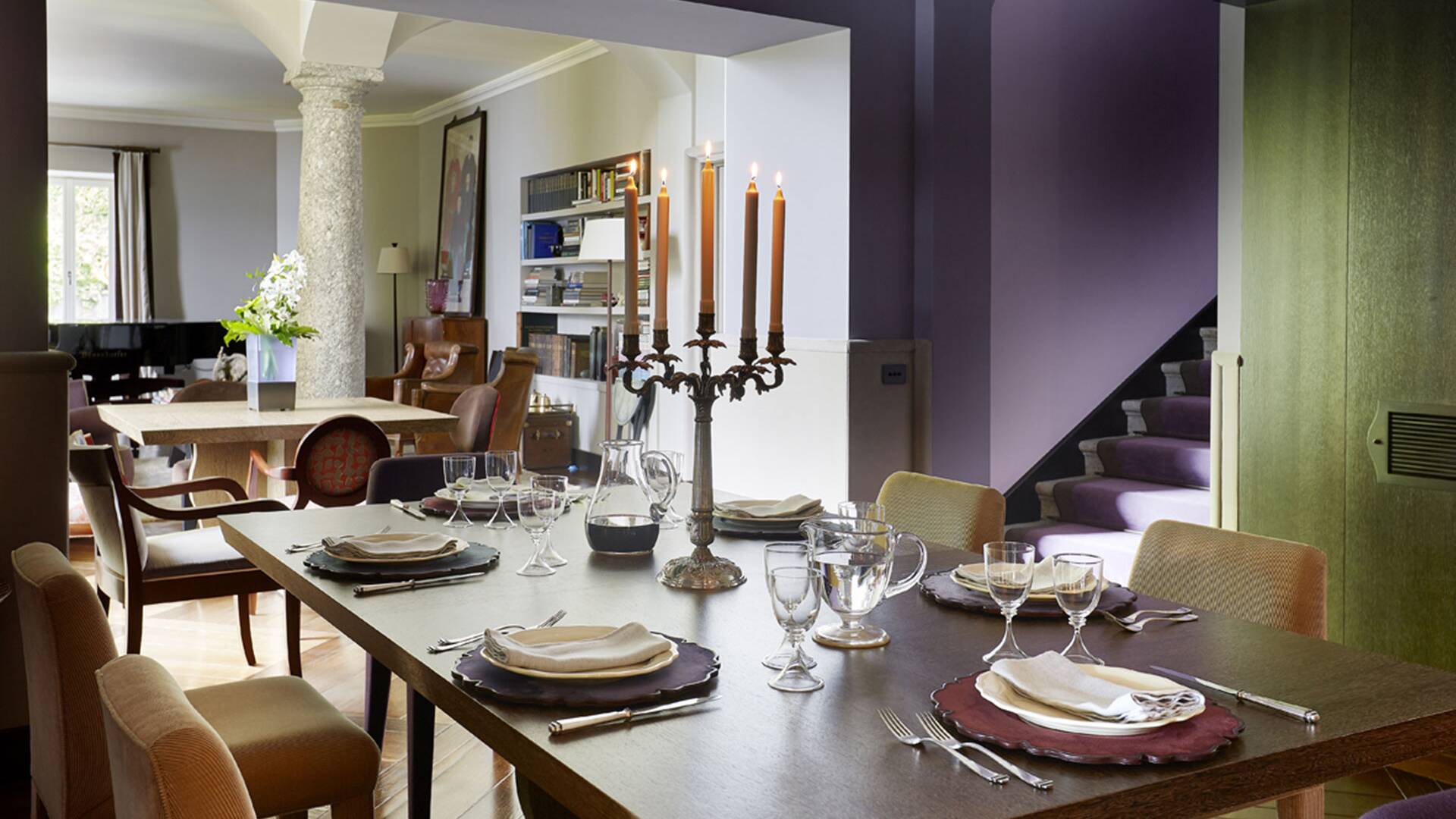 elegant dining room 