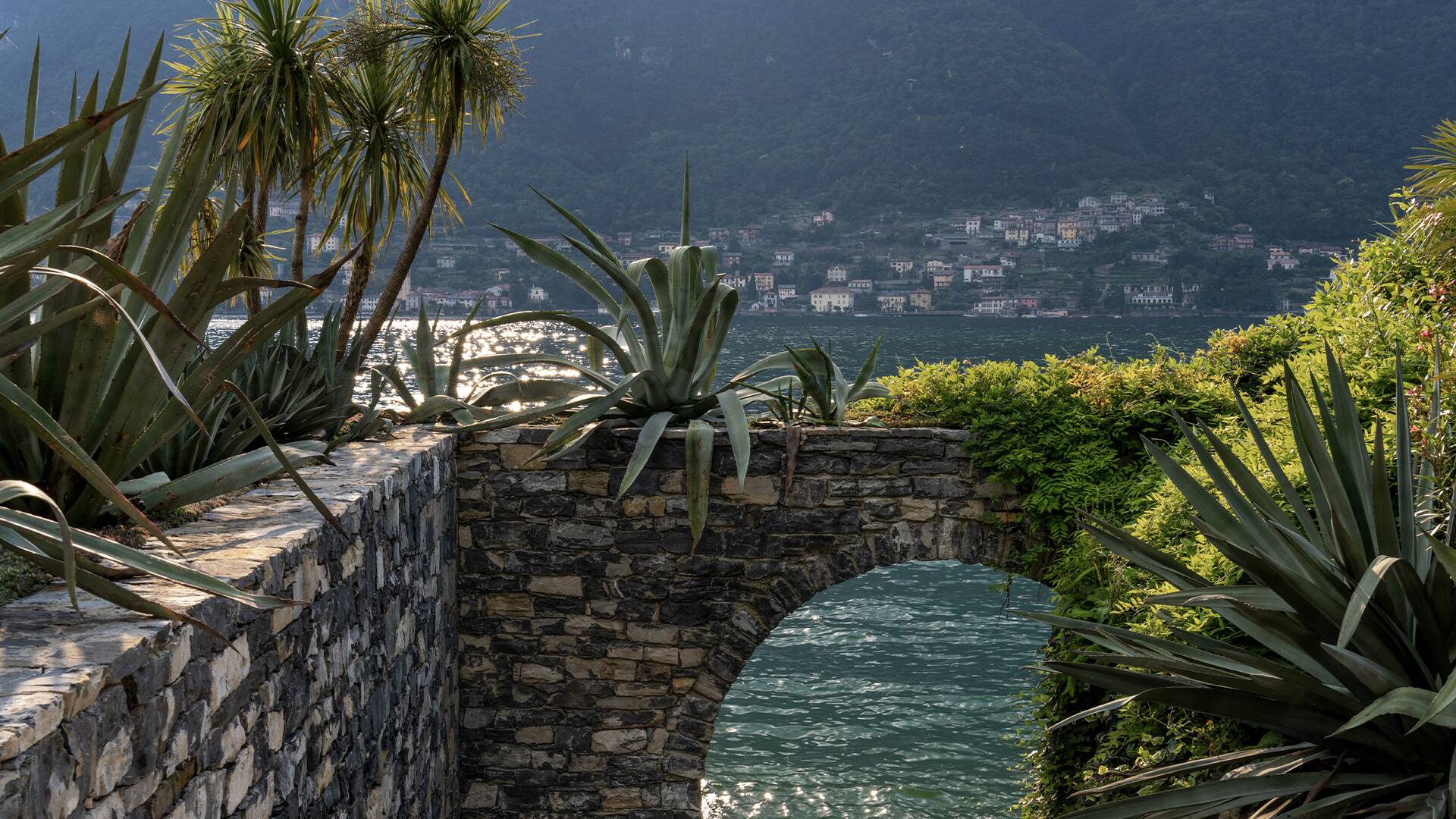 exclusive boat access to the villa