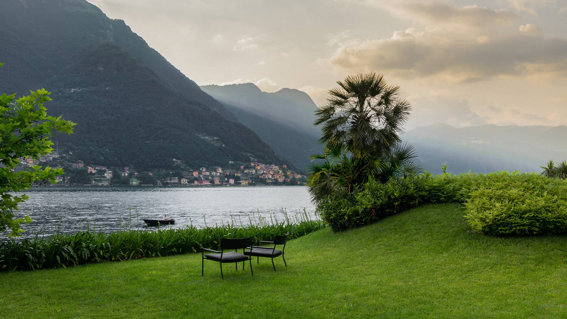 breathtaking vista of Lake Como