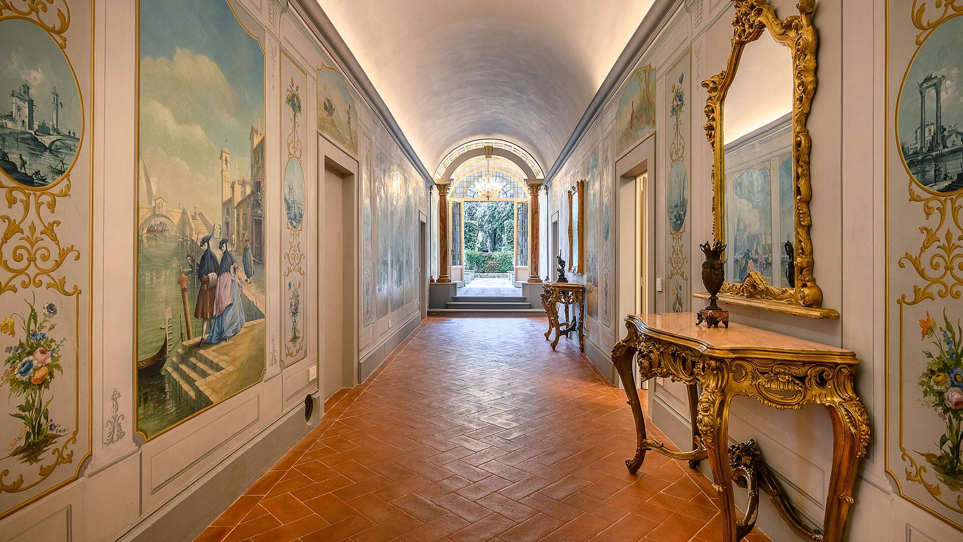 luxury hallway