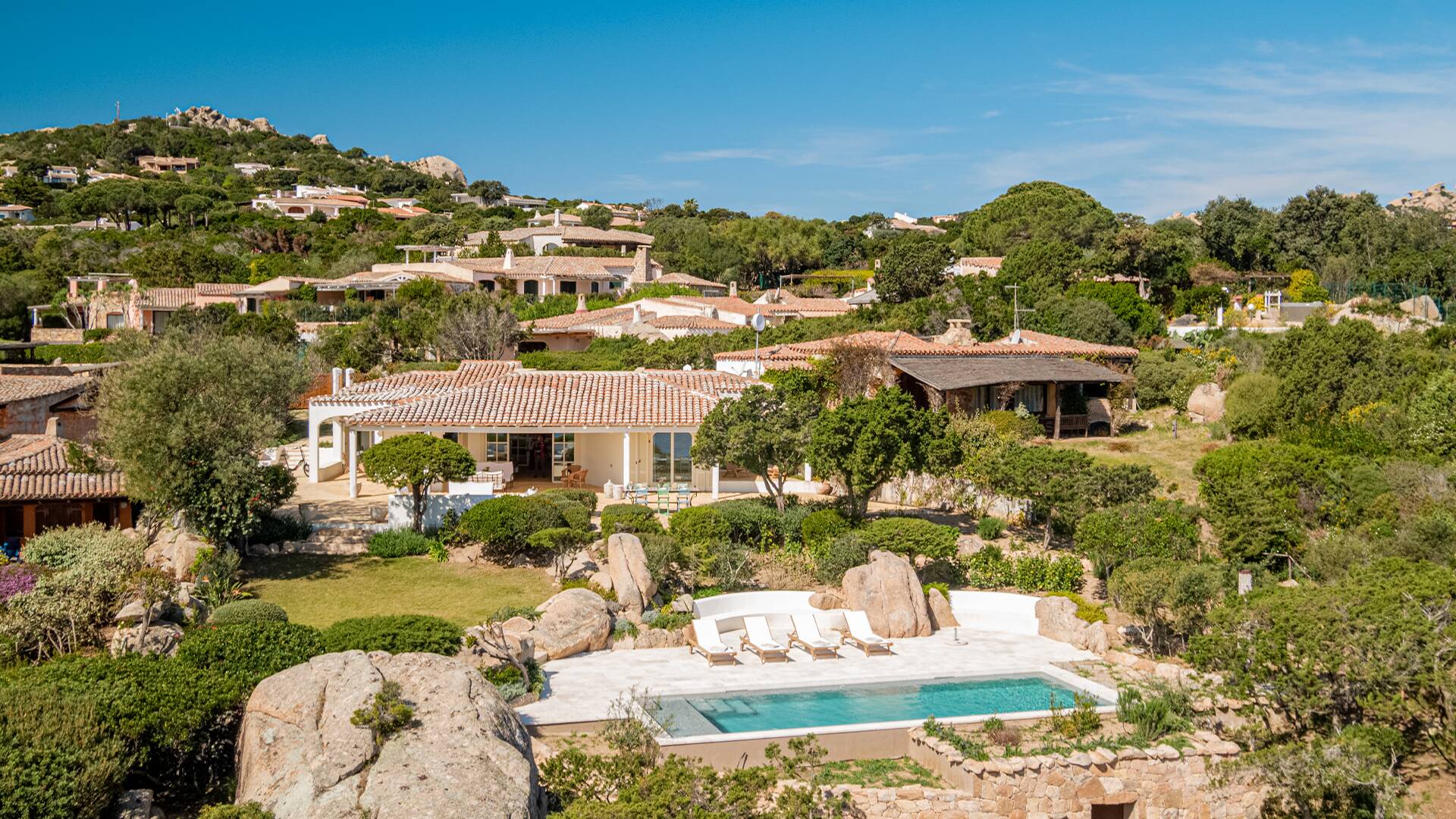 luxury villa in Porto Rafael, Sardinia