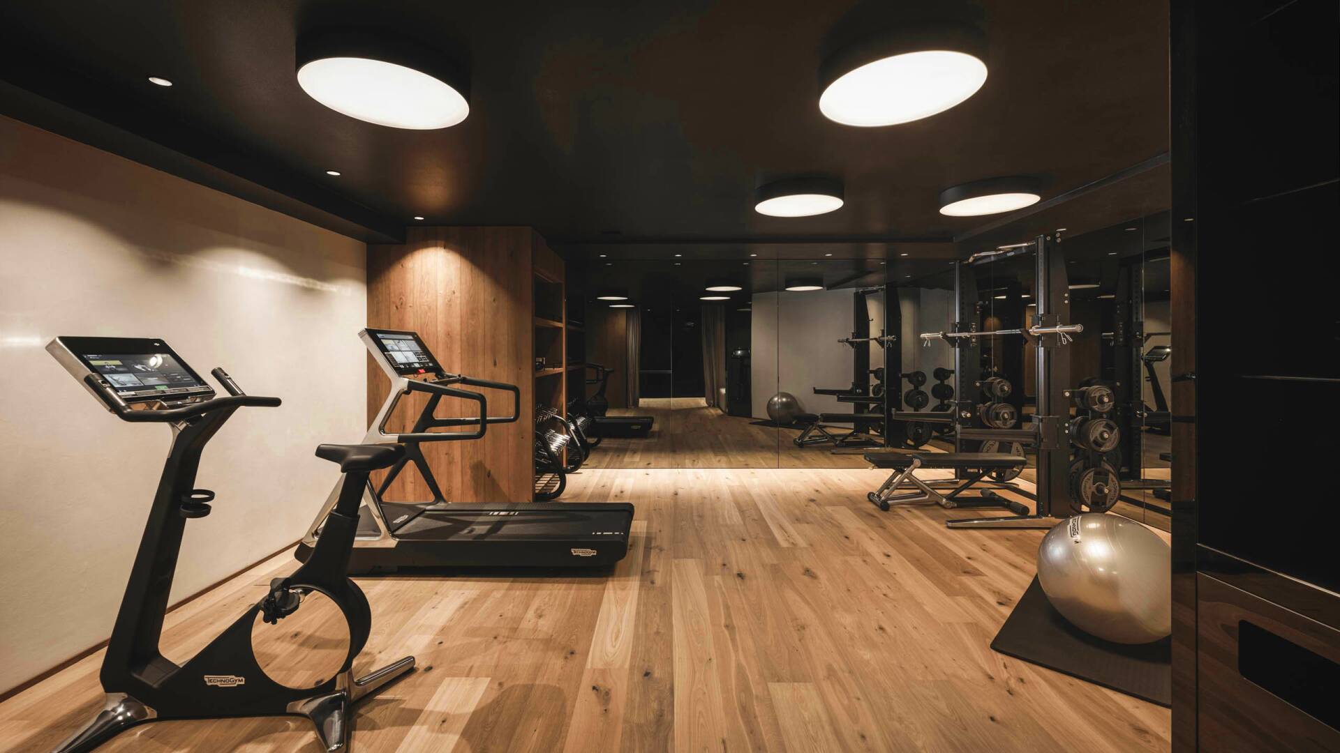 top-notch Technogym equipment