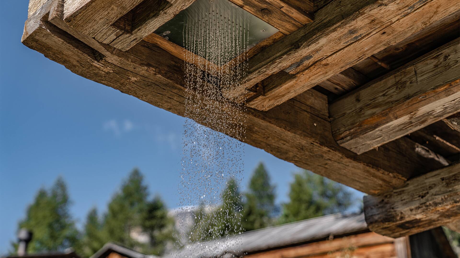 outdoor shower