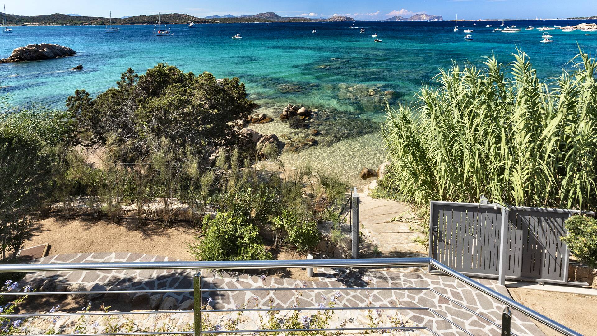 private pathway leading to the closest beach