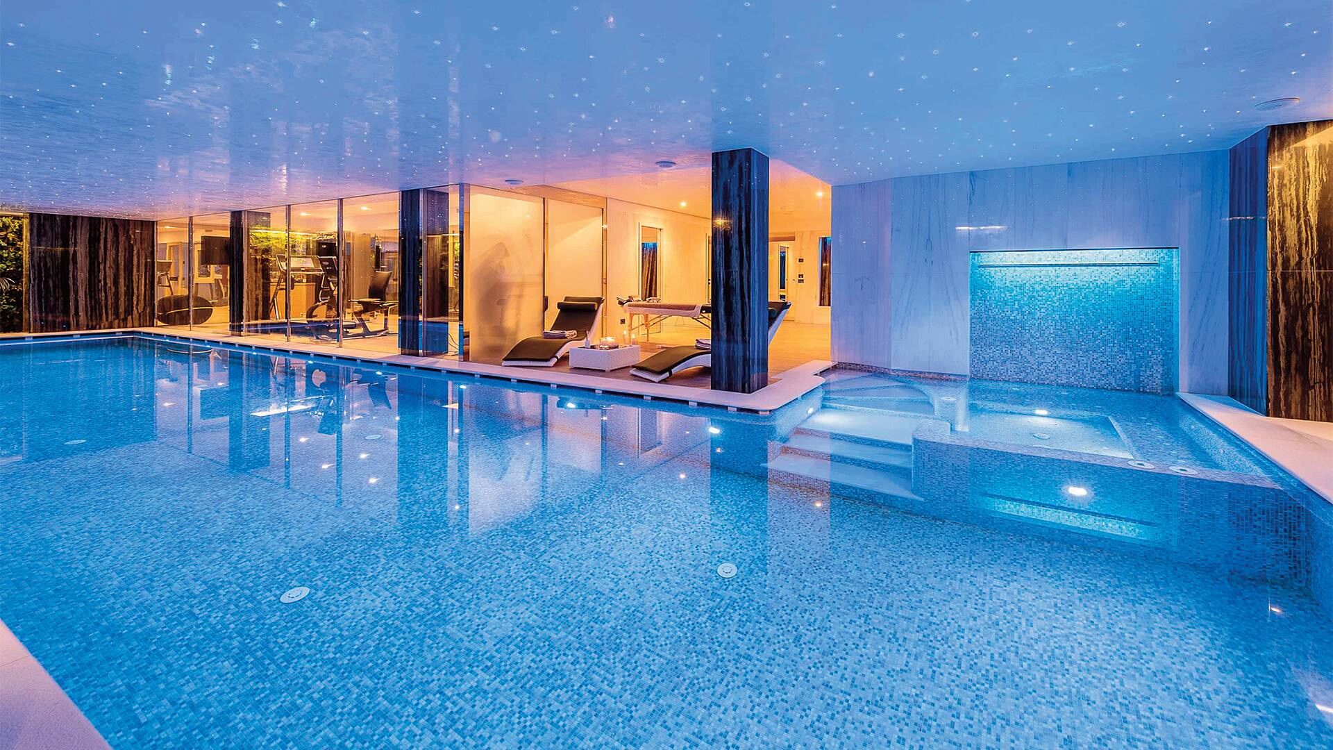 private indoor swimming pool