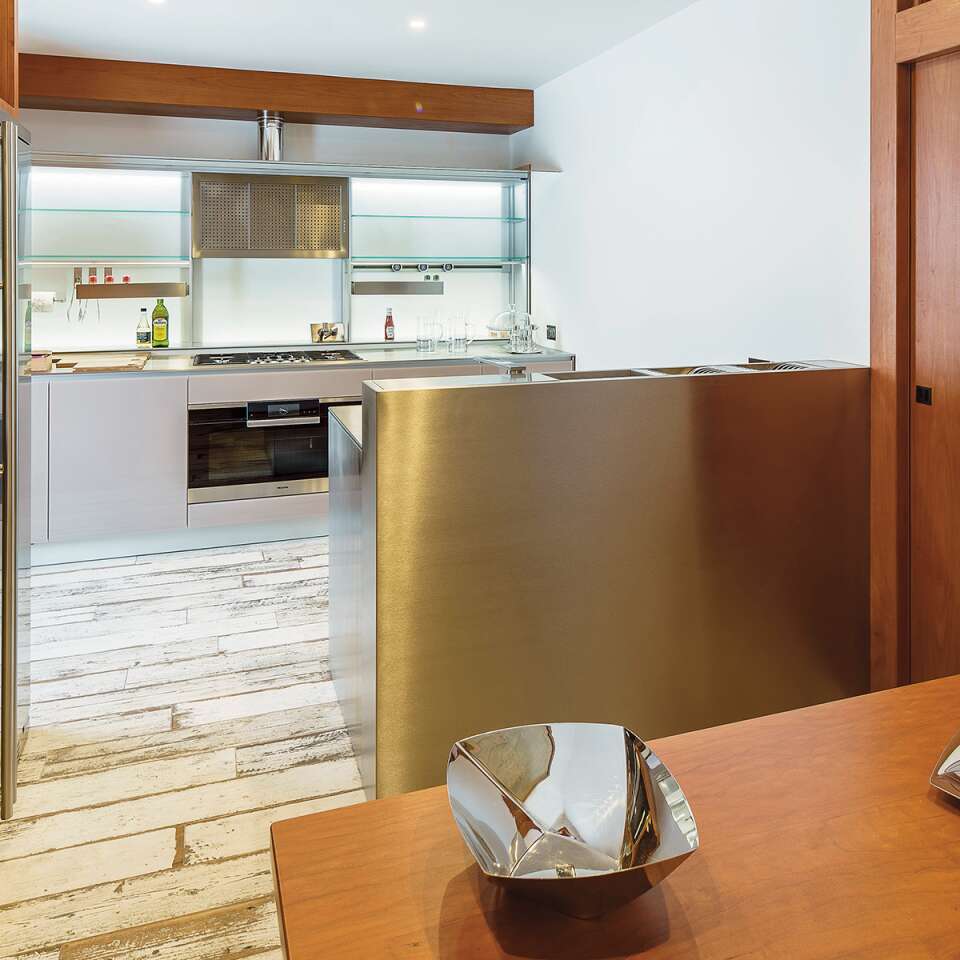 well-equipped kitchen