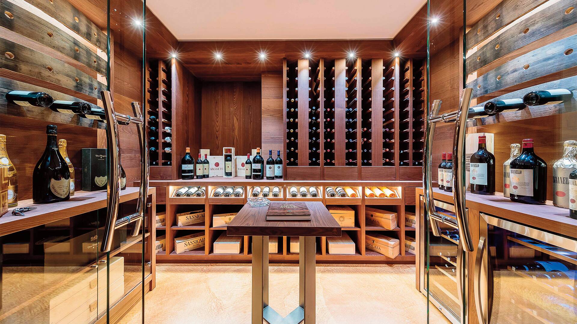 exclusive wine cellar