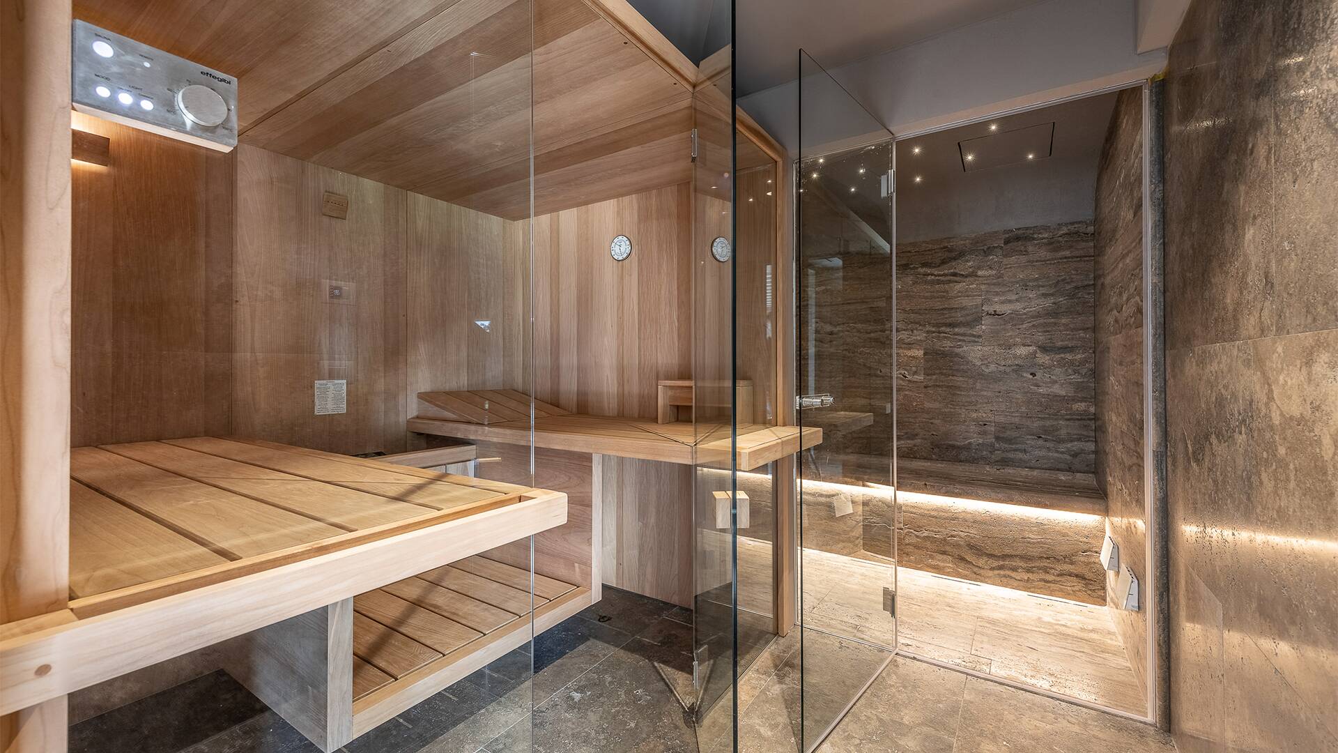 Turkish bath and sauna