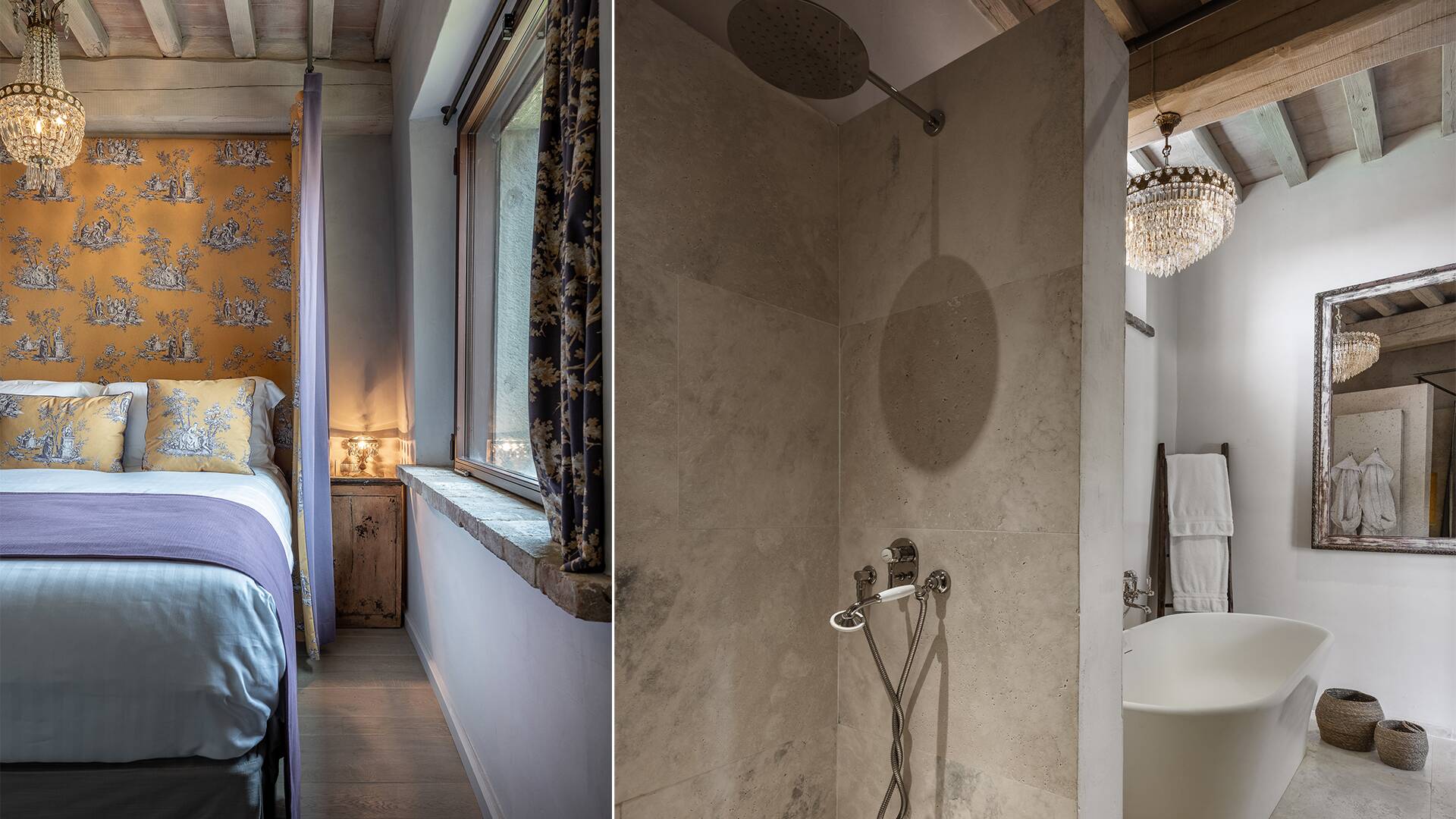 contemporary and Tuscany design