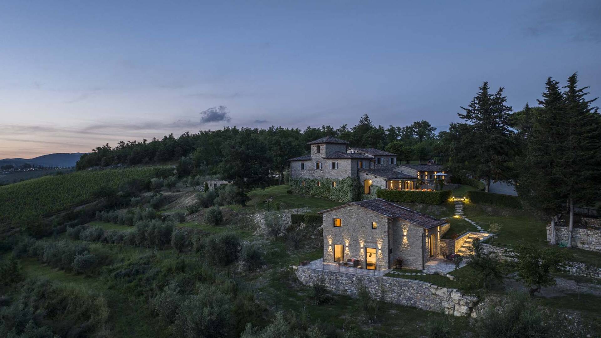 luxury Villa Perline in the heart of Tuscany