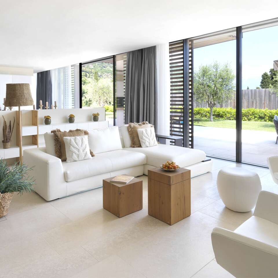 contemporary open space with modern design