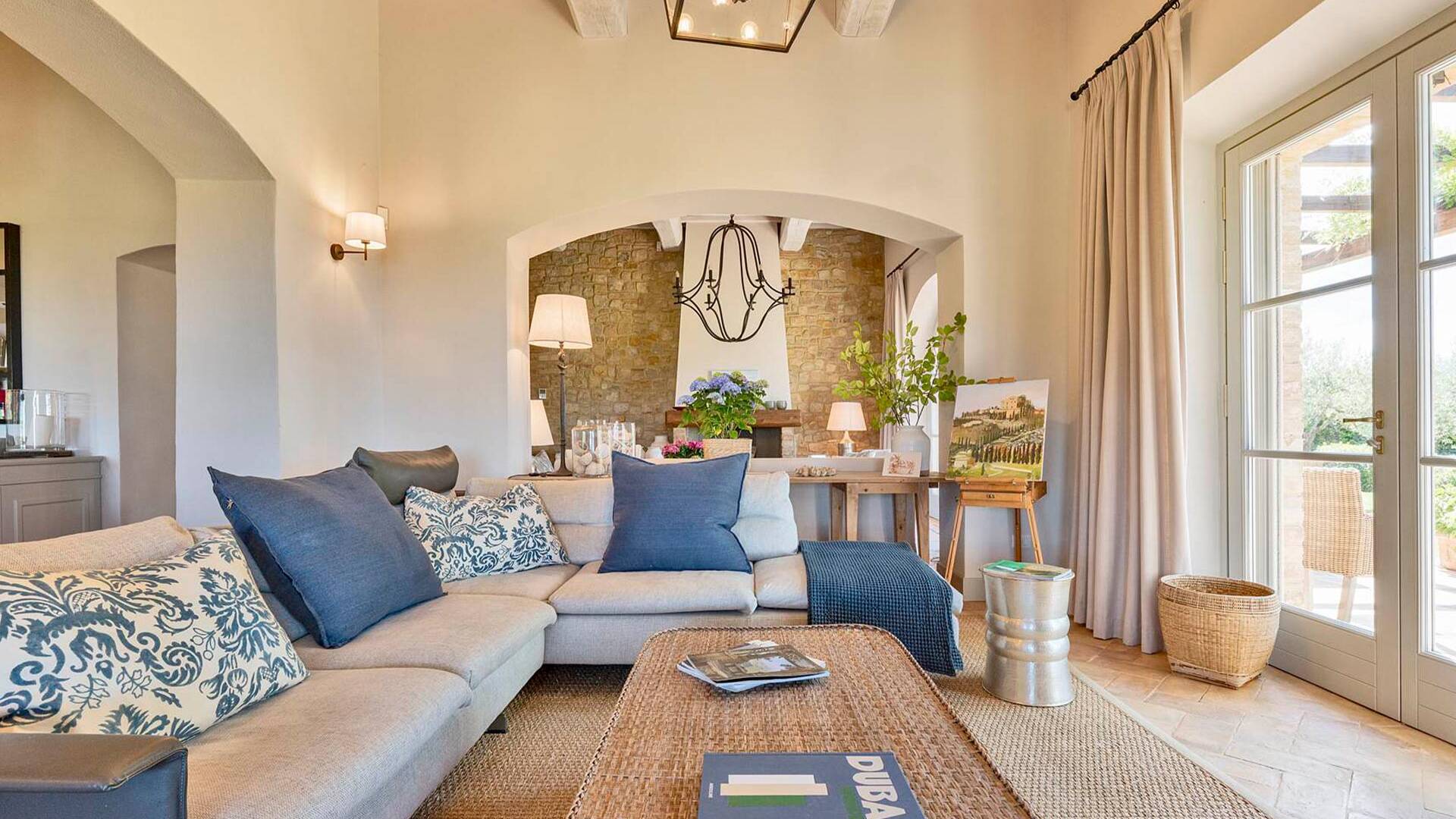 living room filled with natural light