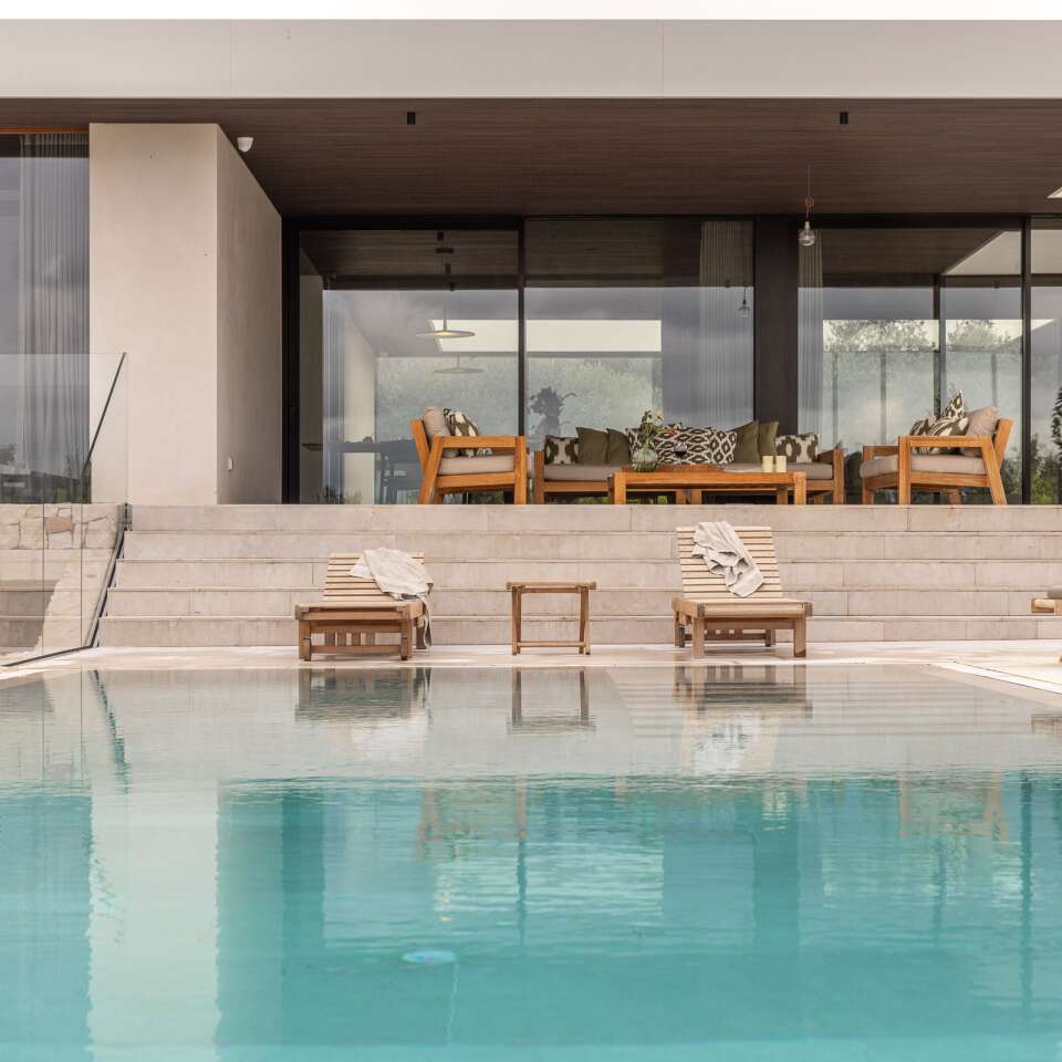 front view luxury villa Viola, Puglia