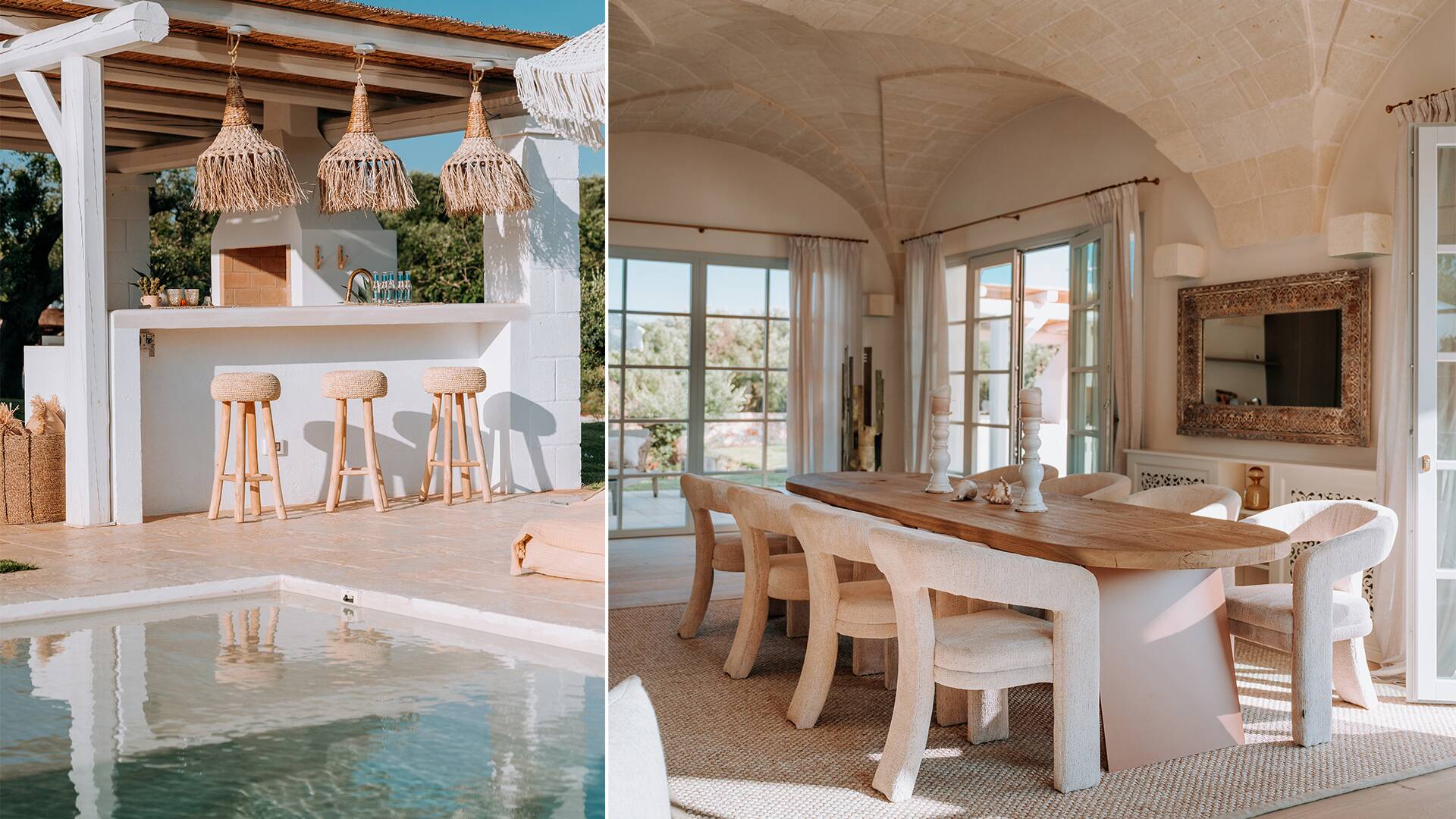 luxury vacation villa Dragonella in Puglia