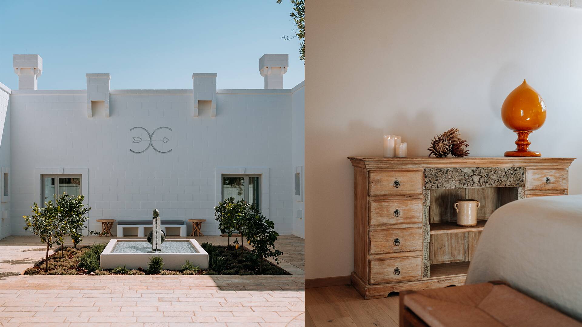 exclusive retreat in Ostuni, Puglia