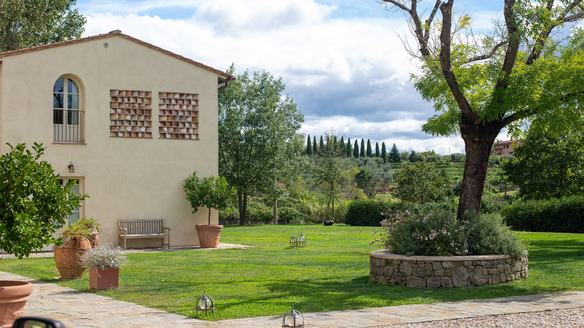 luxury vacation Villa Monteca, Tuscany