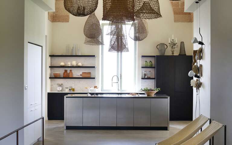 Certosa, fully-equipped design kitchen