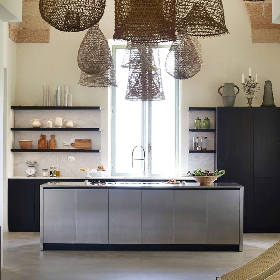 Certosa, fully-equipped design kitchen
