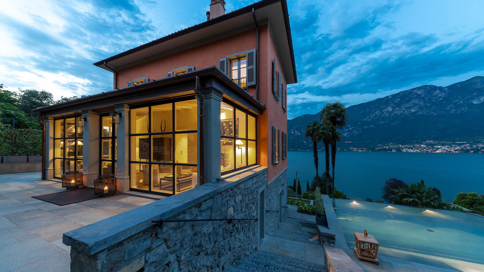 luxury villa Meringa, Lake Como
