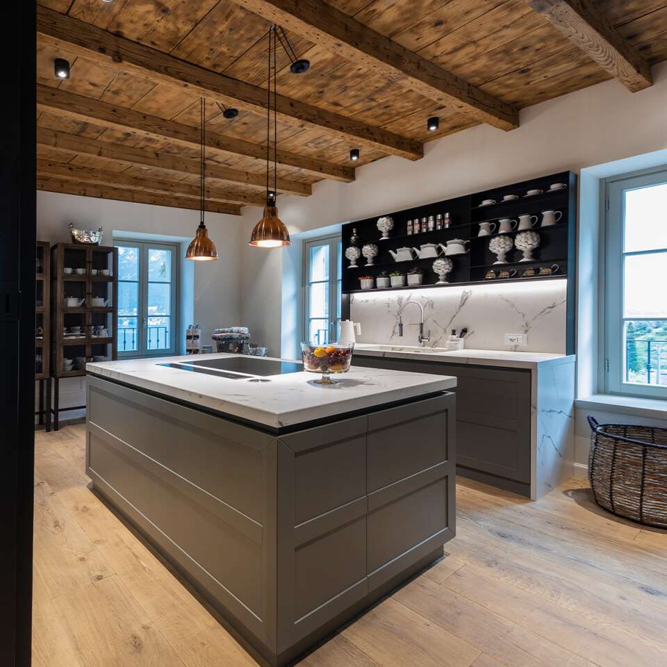 fully equipped designer kitchen