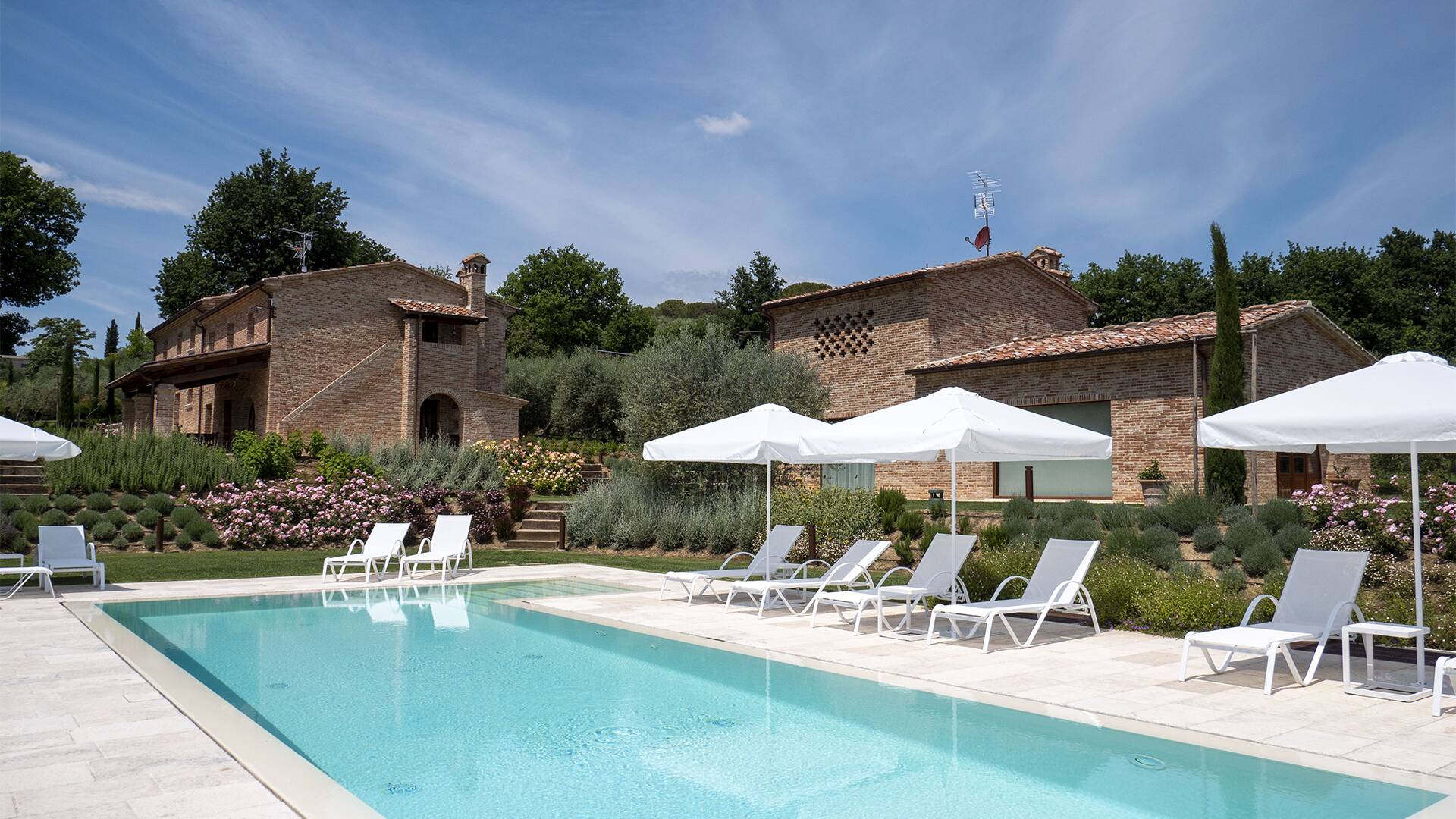 luxury vacation Villa Serenella, Val di Chiana