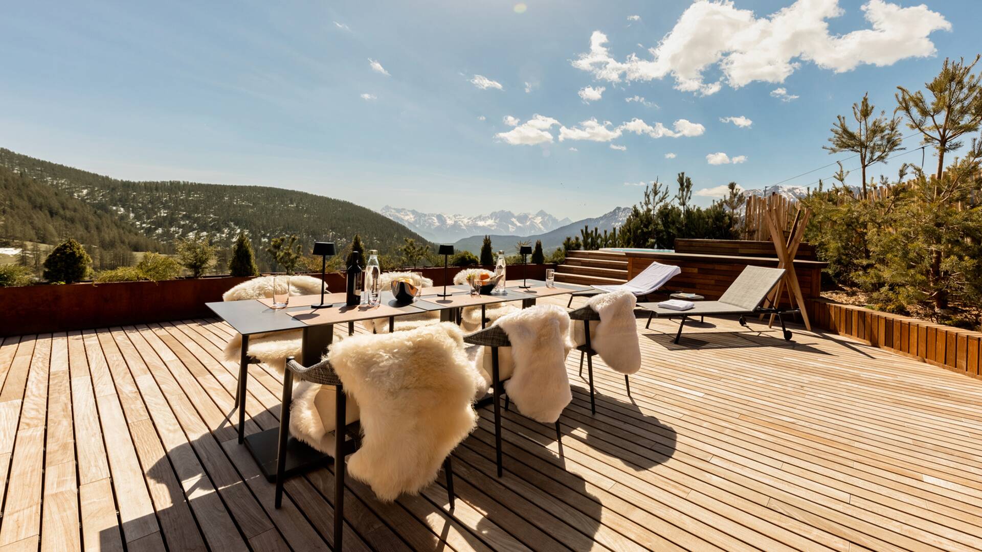 luxury Chalet Olmo for weekly rentals