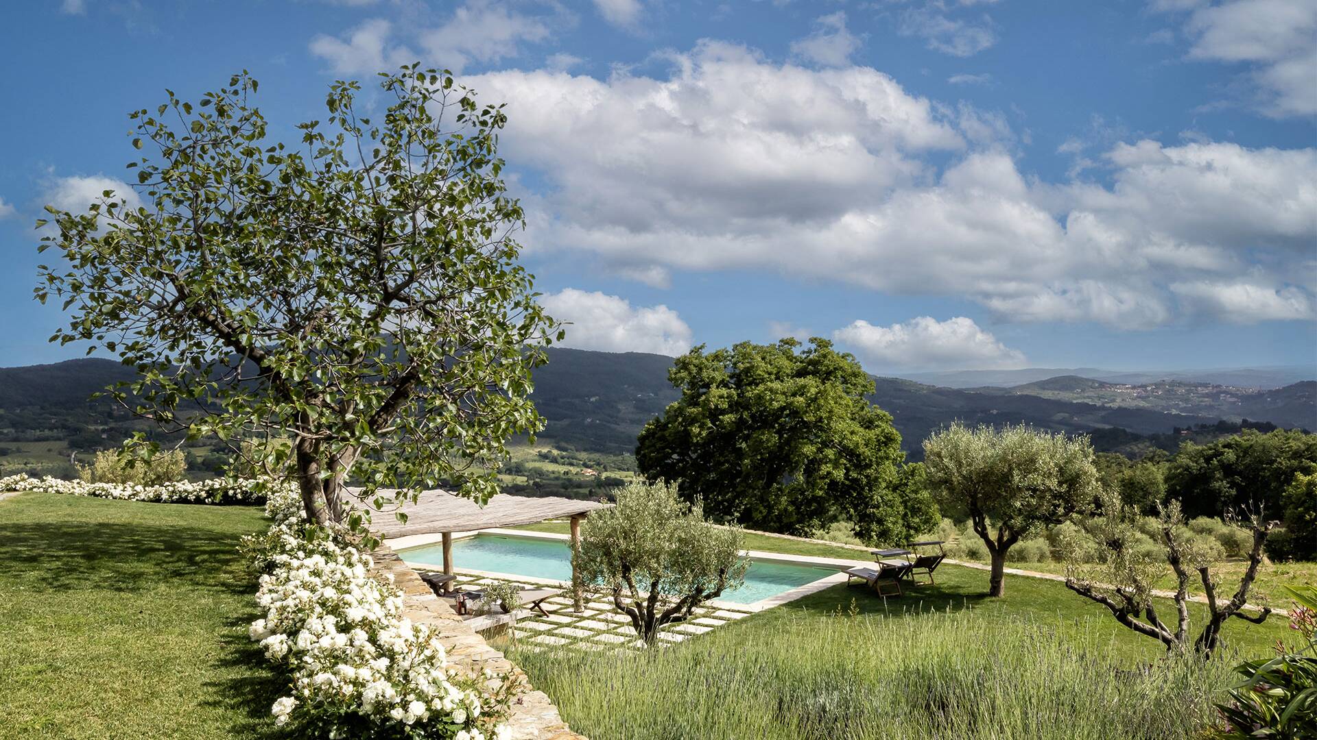 private heated pool