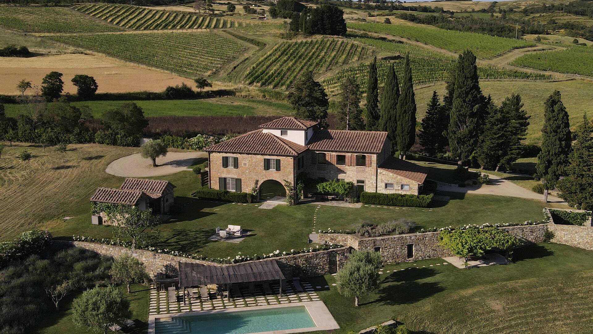 luxury villa Pratolino near Florence
