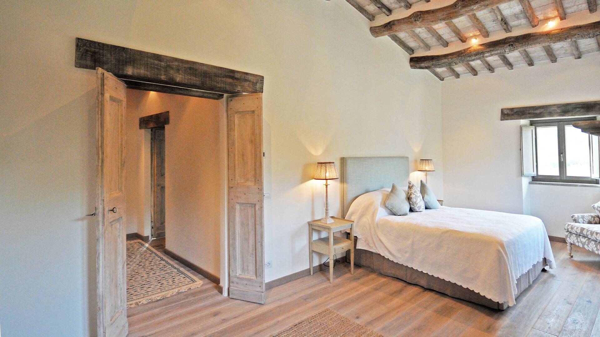 main villa, double bedroom