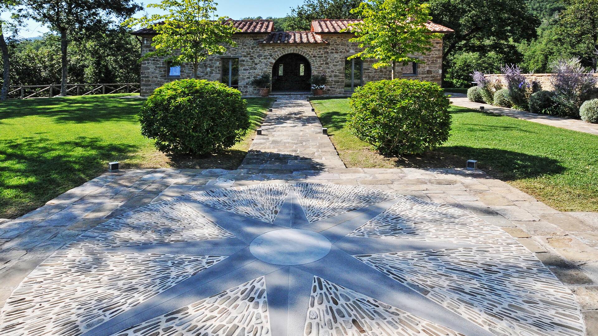 entrance to guest house