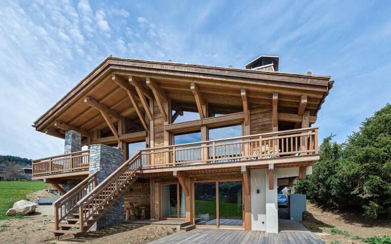 luxury Chalet Érable for weekly rentals in Mègeve