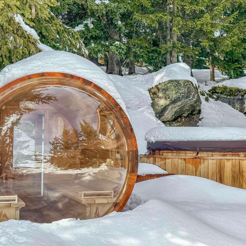 luxury Chalet Bouleau for weekly rentals in Courchevel